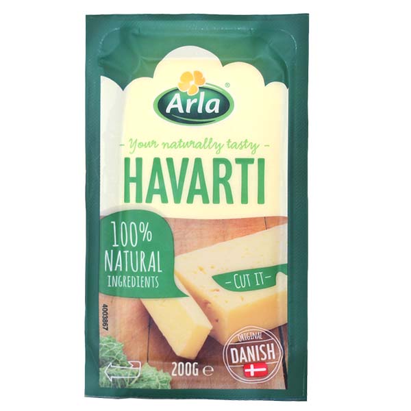 Arla Natural Havarti Chunk 200g
