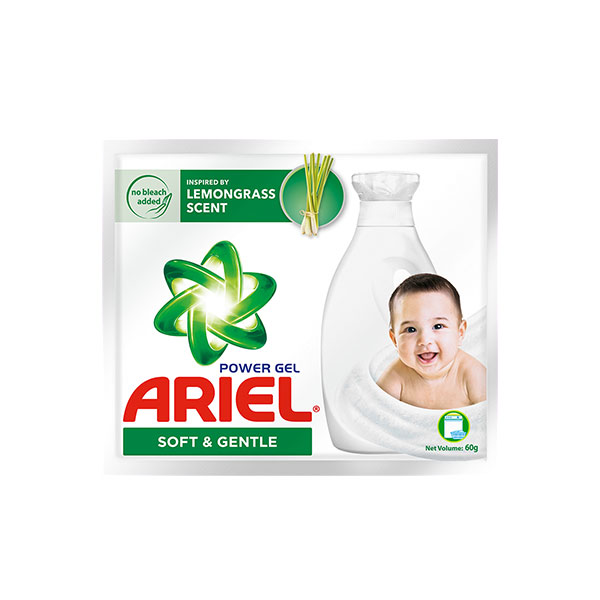 Ariel Liquid Power Gel Soft And Gentle 60g