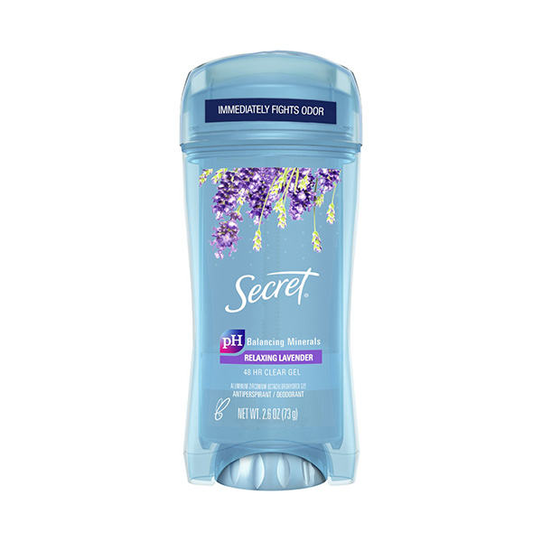 Secret Fresh Expressions Clear Deo Gel Luxe Lavender 2.6oz