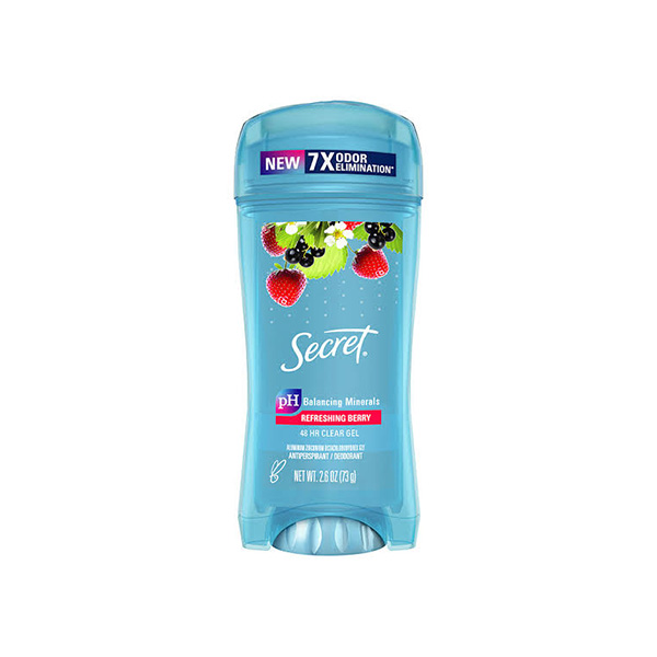 Secret Fresh Expressions Clear Deo Gel Summer Berry 2.6oz