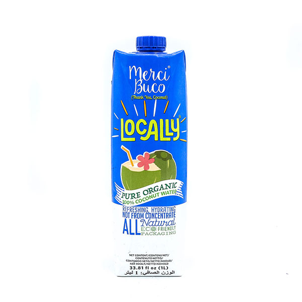 Locally Organic Coconut Water 1L