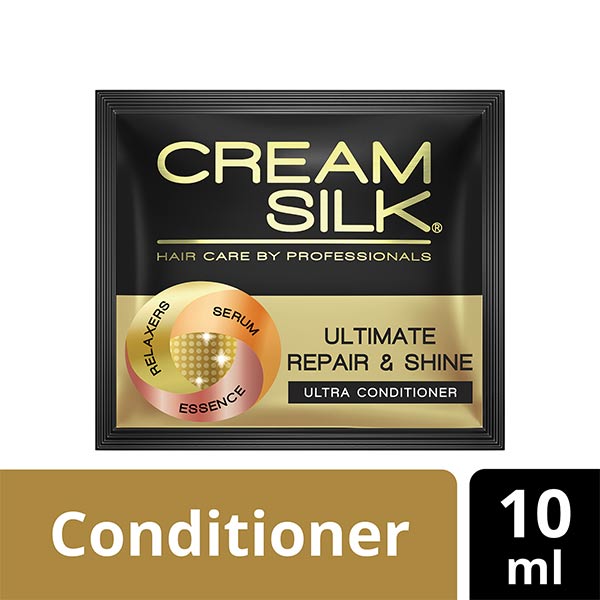 Creamsilk Triple Keratin Rescue Conditioner Ultimate Repair & Shine 10ml 12s