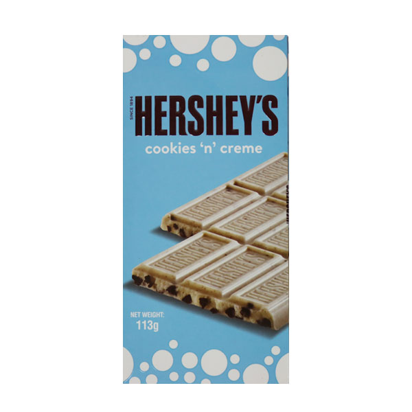 Hershey's Cookies 'n' Creme XL Bar with Sleeve 4.4oz Hershey's Cookies 'n' Creme XL Bar with Sleeve 4.4oz