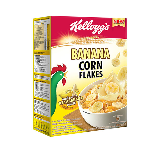 Kellog'S Banana Corn Flakes 180G