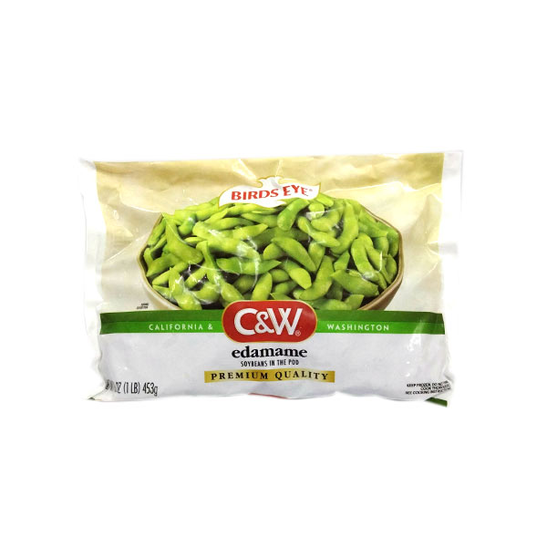 Birds Eye C&W Soybean Edamame Net Wt. 16 Oz (453G)