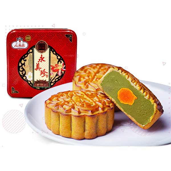Eng Bee Tin Mooncake Pandan 1 Egg