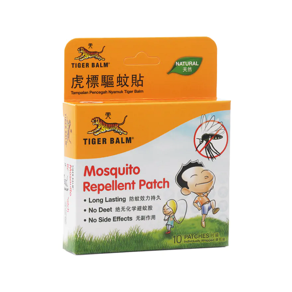 Tiger Balm Mosquito Repellent Patch 10Pcs