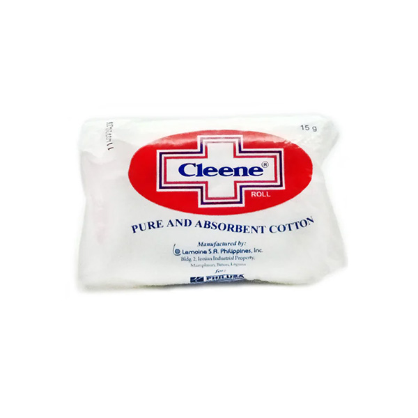 Cleene Roll Pure Absorbent Cotton 15g