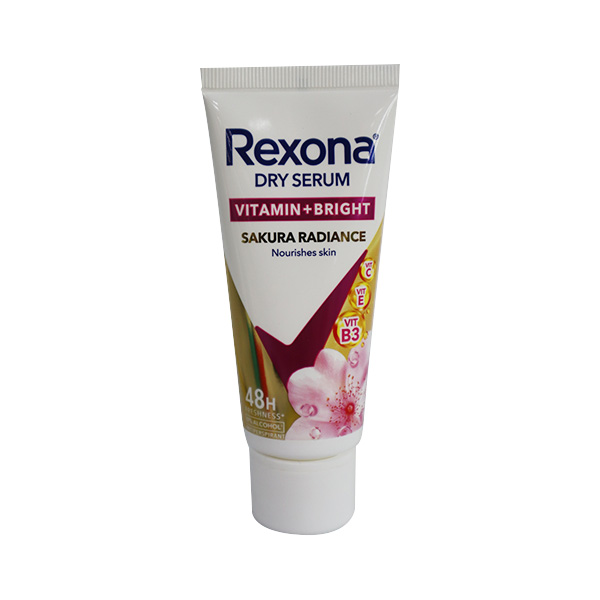 Rexona Dry Serum Vitamin + Bright Sakura Radiance Tube 40ml