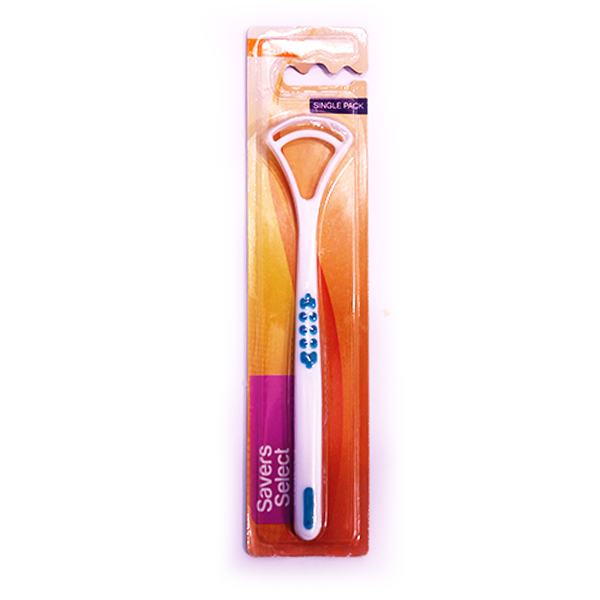 Savers Select Tongue Cleanser Scraper 1Pc
