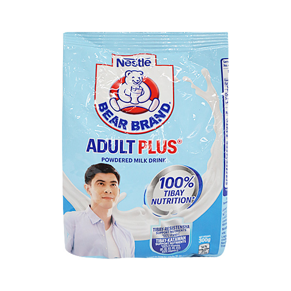 Nestlé Bear Brand Adult Plus Powdered Milk Drink 300g