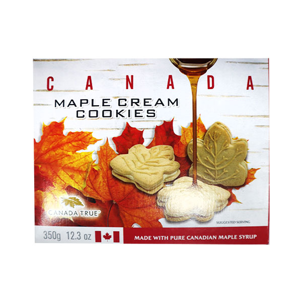 Canada True Maple Cream Cookies 350g