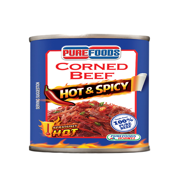 Purefoods Corned Beef Hot and Spicy 150g