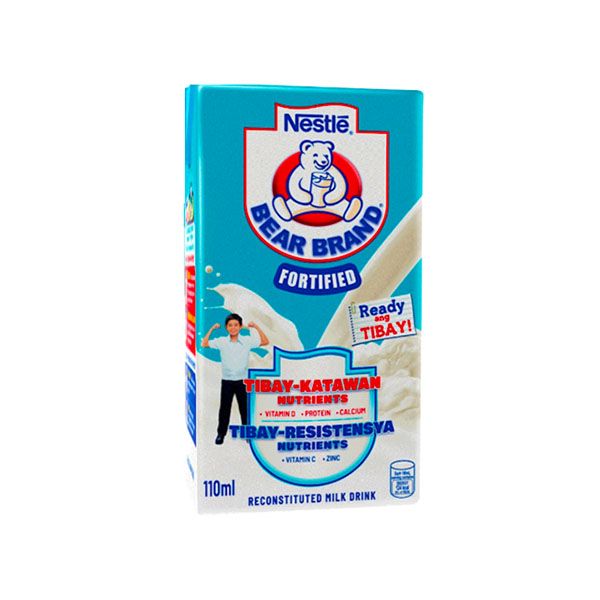 Bear Brand Fortified Reconstituted Milk Drink 110ml