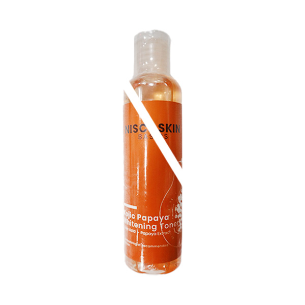 Nisce Skin Basics Kojic Papaya Whitening Toner 100ml