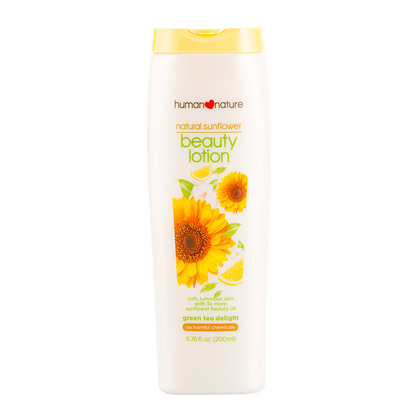 Human Nature Green Tea Delight Sunflower Beauty Lotion 200ml Human Nature Green Tea Delight Sunflower Beauty Lotion 200ml