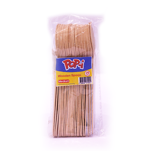 Wooden Spoon Medium 25pcs