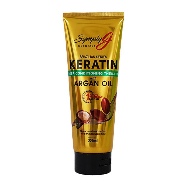 Symply G Keratin Deep Conditioning Therapy Argan Oil 220ml