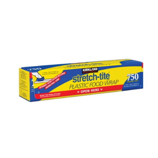 Kirkland Signature Stretch-Tite Plastic Food Wrap 2Pcs
