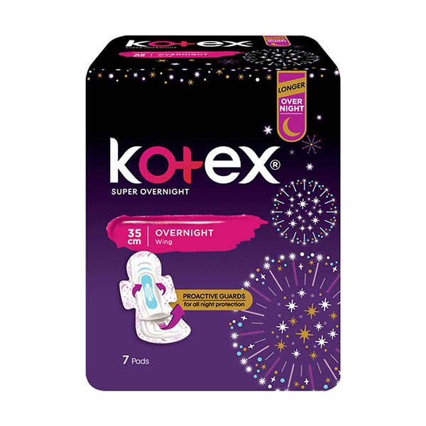 Kotex Super Overnight 35cm 24/7's