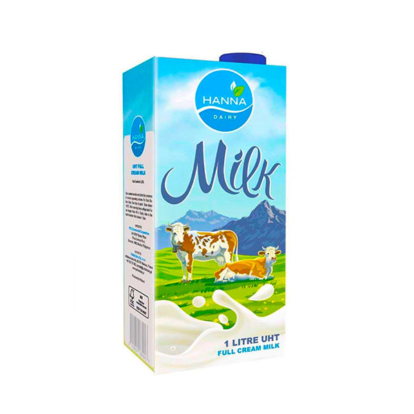 Hanna Full Cream Milk 1L