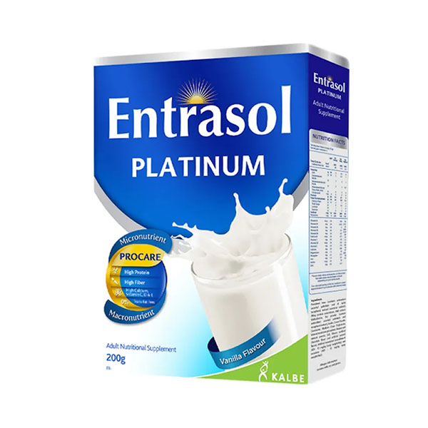 Entrasol Platinum Vanilla 200g