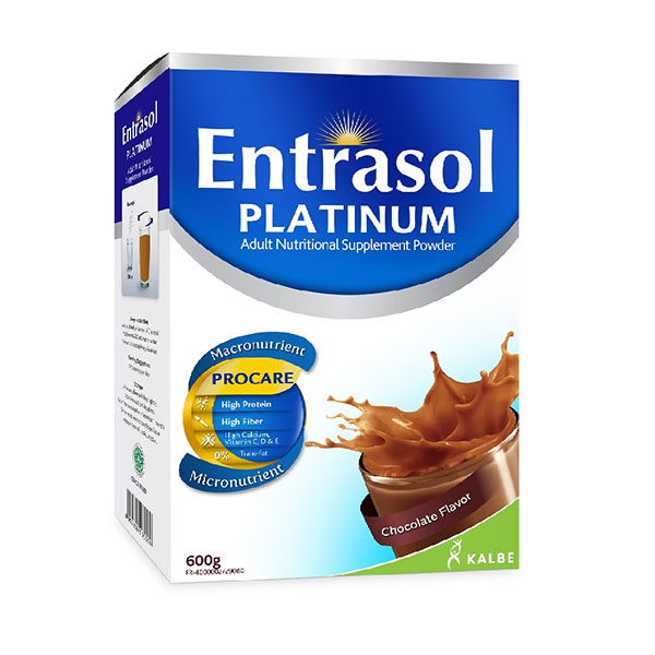 Entrasol Platinum Chocolate 600g