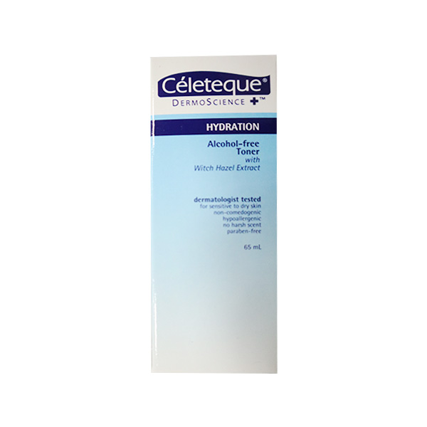 Celeteque DermoScience+ Hydration Alcohol-Free Toner With Witch Hazel Extract 65ml