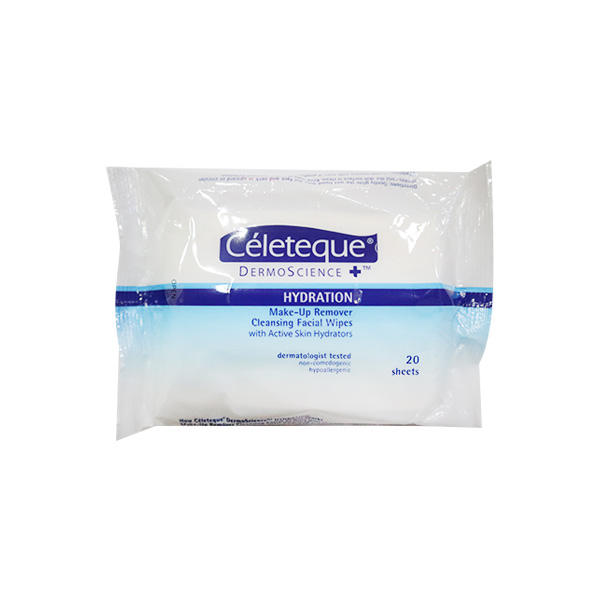 Celeteque Dermoscience Hydration Make Up Face Wipes / 36