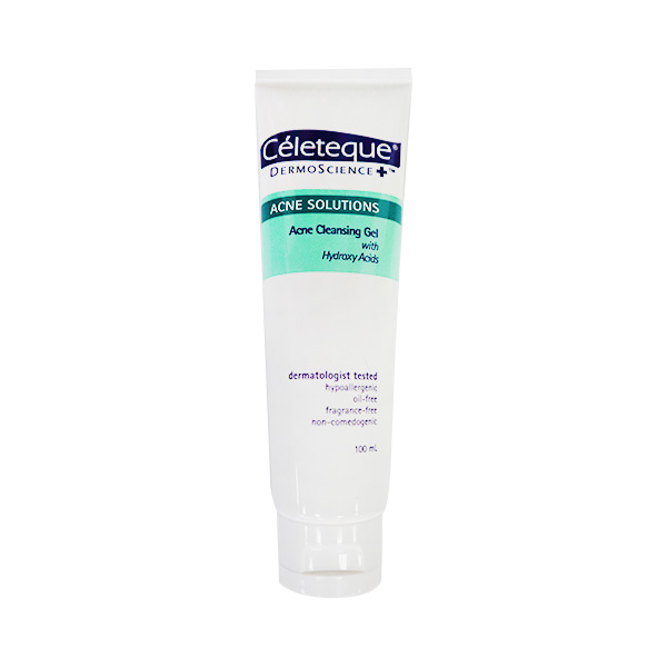 Celeteque DermoScience+ Acne Solutions Acne Cleansing Gel With Hydroxy Acids 100ml