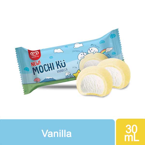 Selecta Mochi Ku Vanilla Ice Cream 2x30mL