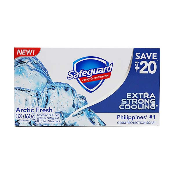 Safeguard Arctic Fresh 3 x 160g