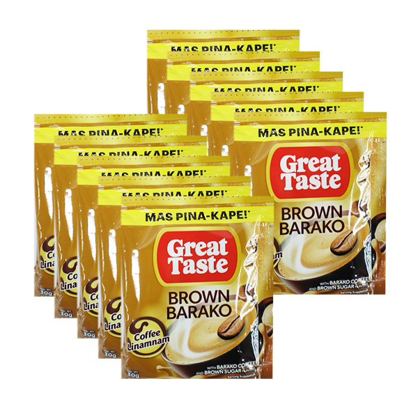 Great Taste Brown Barako Coffee Mix 30g