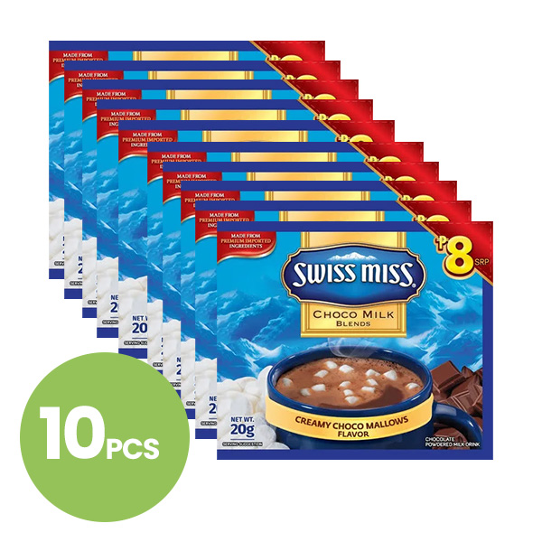 Swiss Miss Choco Milk Blends Creamy Choco Mallows 20g 10pcs