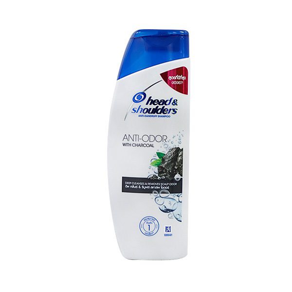 Head And Shoulders Anti-Odor Charcoal Shampoo 170ml