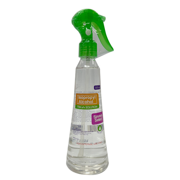 Savers Select 70% Isopropyl Alcohol Spray 12 x 320ml