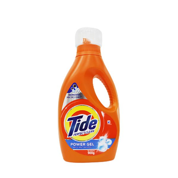 Tide Perfect Clean Power Gel Brilliant White Bottle 900g Tide Perfect Clean Power Gel Brilliant White Bottle 900g