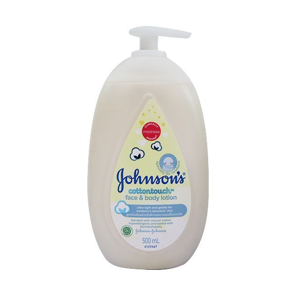 Johnson's Cotton Touch Face And Body Lotion 500ml