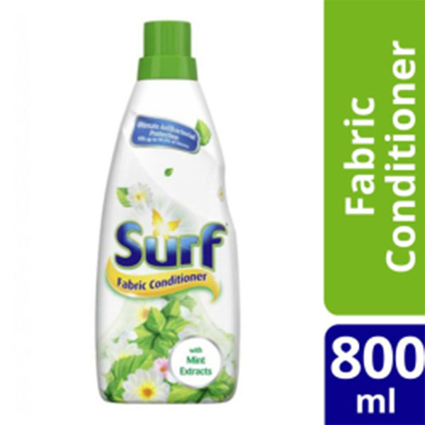 Surf Fabcon Antibac with Mint Bottle 800ml Surf Fabcon Antibac with Mint Bottle 800ml