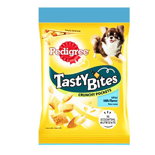 Pedigree Tasty Bites Pockets Milk 60g