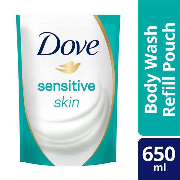 Dove Sensitive Skin Nourishing Body Wash 650ml