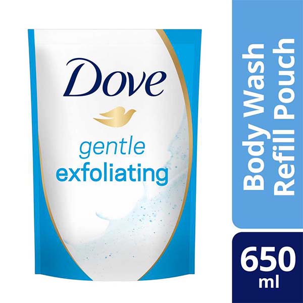 Dove Gentle Exfoliating Nourishing Body Wash 650ml
