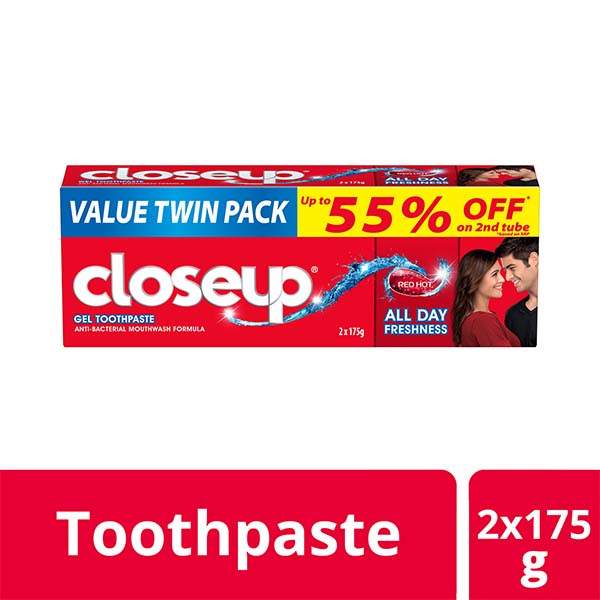 Close Up Anti-Bacterial Toothpaste Red Hot 175g