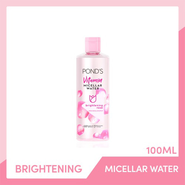 Pond's Vitamin Micellar Water Brightening Rose With 5 Vitamins