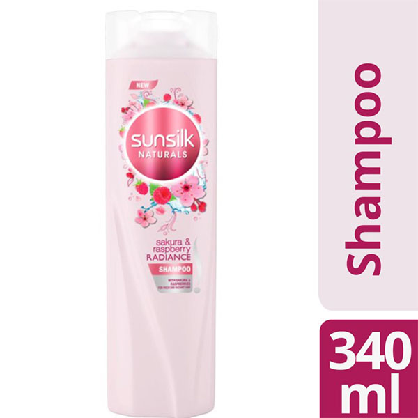 Sunsilk Naturals Shampoo Sakura And Raspberry Radiance 340ml