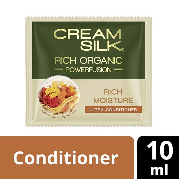 Cream Silk Rich Organic Powerfusion Rich Moisture Ultra Conditioner 10ml