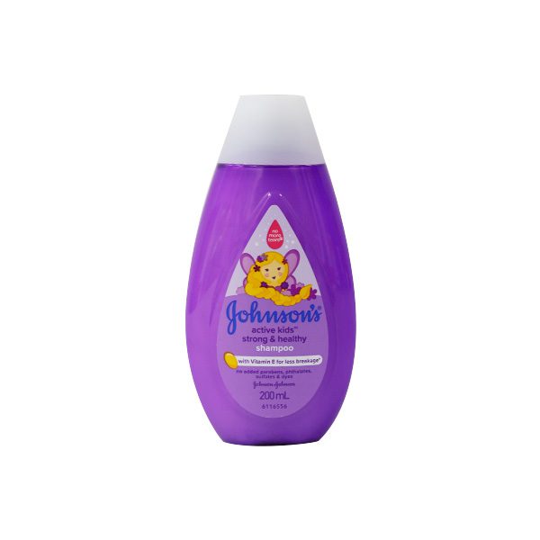 Johnson's Active Kids Strong Healthy Shampoo 200ml/48