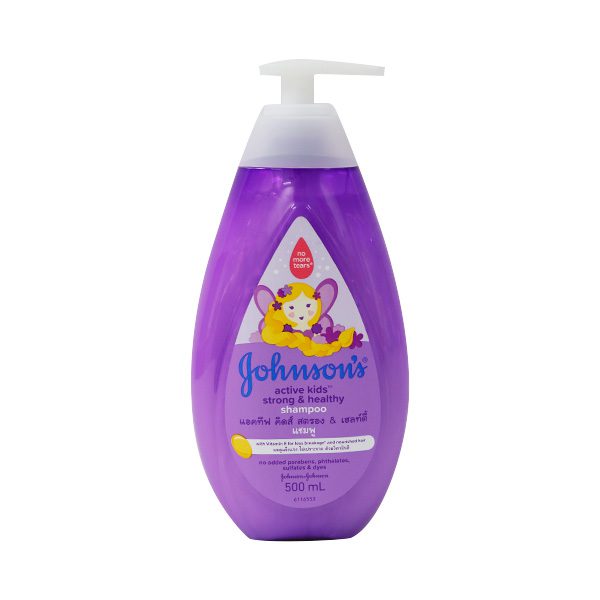 Johnson's Active Kids Strong Healthy Shampoo 500ml/12