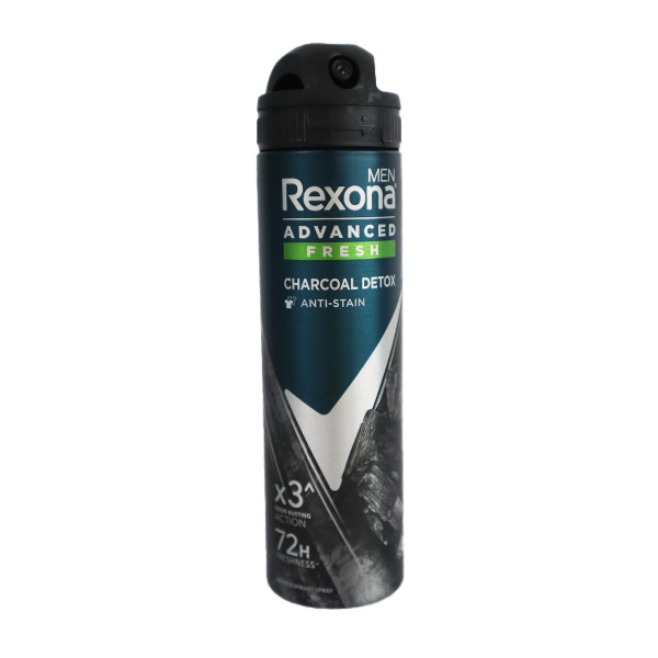 Rexona Men Advanced Fresh Charcoal Detox Deo Spray 135ml