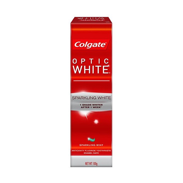 Colgate Optic White Sparkling W/ Volcanic Minerals 100g